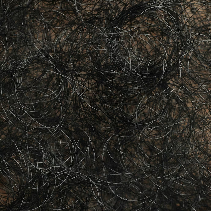 FAUX HAIR MICRO STRING THONG